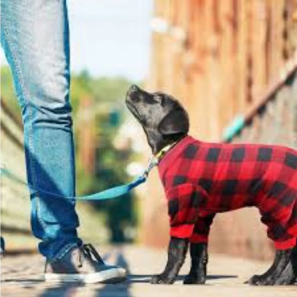 NWT❣️Buffalo Plaid Flannel Dog Cat PJs Target Wondershop Various Sizes. …